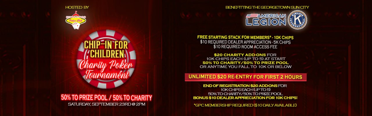 Chip In for Children | Charity Poker Tournament